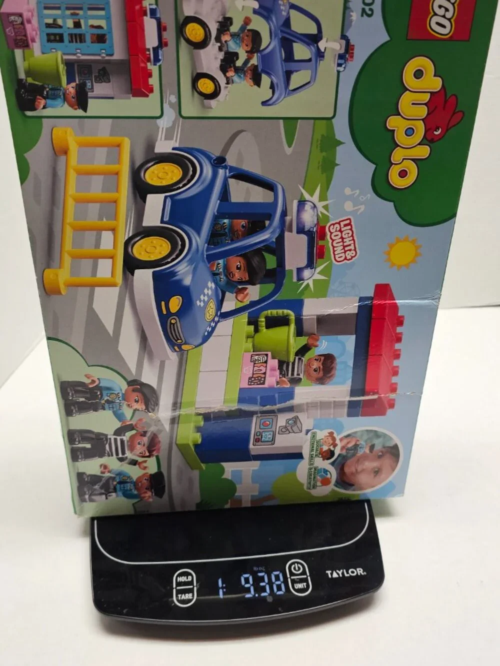 Lego Duplo Town Police Station Car Light Sound Boy Girl Toddler 10902 Set +Brick